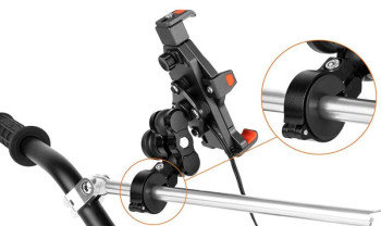 4 RIDE Adapter telefonide jaoks 4 RIDE (12mm, roolil)