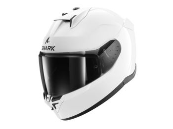 Kiiver Kinnine SHARK D-SKWAL 3 BLANK värv läikiv/valge