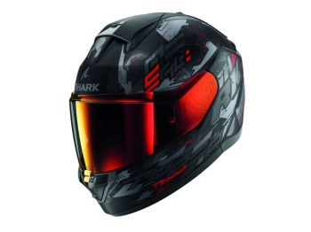 Kiiver Kinnine SHARK RIDILL 2 MOLOKAI MAT värv hall/matt/must/punane