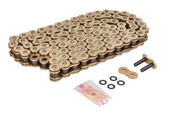 Kett 525 ZVMX2 hüper-armeeritud, lülide arv 98 kuldne, ühendustüüp haak