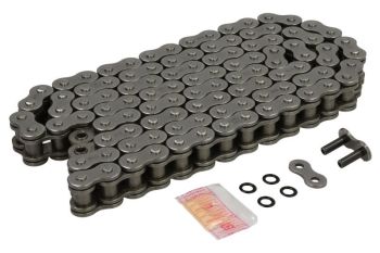 Chain 50 (530) ZVMX hiper-reinforced, number of links: 106, sealing type: X-RING, steel, connection type: rivet point fits: HONDA VTR; TRIUMPH DAYTONA, SPEED TRIPLE, SPRINT 600-1050 1986-2011