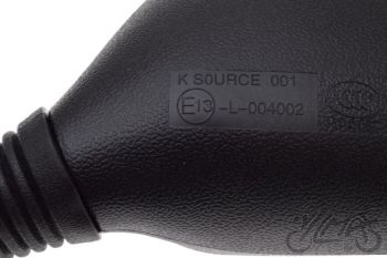 Tahavaatepeegli komplekt MH014 SR M8 CN, must