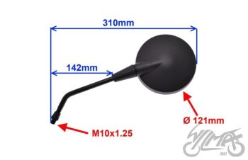 Tahavaatepeegel MP212 M10