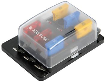 fuse holder with cover