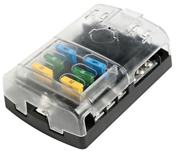 Polycarbonate fuse holder box