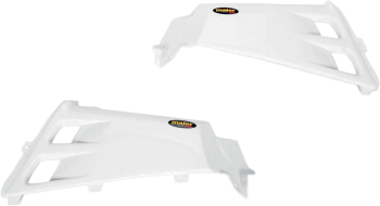 GAS TANK CVR BANSHEE WHT