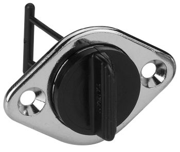 chromed brass bunghole 40 mm