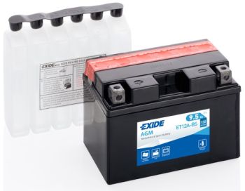 AKUMULATOR EXIDE YT12A-BS / ET12A-BS 9.5Ah AGM