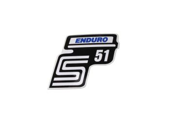 NAKLEJKA SIMSON S51 ENDURO NIEBIESKA