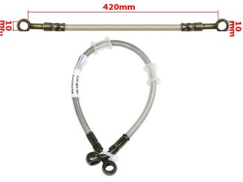 PRZEWÓD HAMULCA 400mm PRZÓD