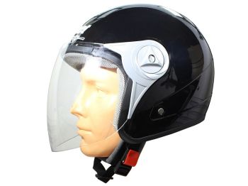 Kiiver SAFEBET HF-212 BLACK (ilma ECE)