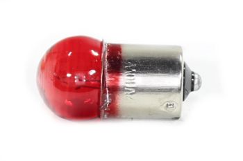 ŻARÓWKA 12V 5W BA15S CZERWONA WB (BRAK ECE) OP. 10 SZT.