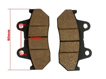 KLOCKI HAMULCOWE HONDA CB125 CBR600 CX500 CBX750 GL1100 GOLDWING XL600 TRANSALP FM