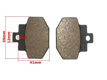 KLOCKI HAMULCOWE PIAGGIO VESPA GTX125/180 12 FM
