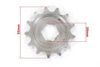ZĘBATKA PRZÓD WSK 125 13z ML