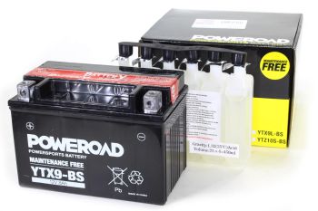AKUMULATOR POWEROAD YTX9-BS 8Ah
