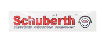 NAKLEJKA SCHUBERTH CZERWONA KAT-G