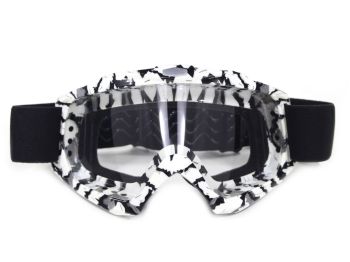 GOGLE FTM-006 WHITE/BLACK