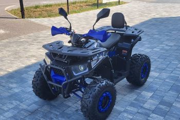 QUAD HB-ATV125G KOŁO 8" ARMOUR PRO NIEBIESKI 1 BIEG DO PRZODU + WSTECZNY