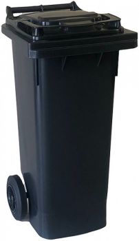 KAANEGA PRÜGIKONTEINER/PRÜGIKAST RATASTEL 80L HALL 52.5X44.5X94.5CM JNK