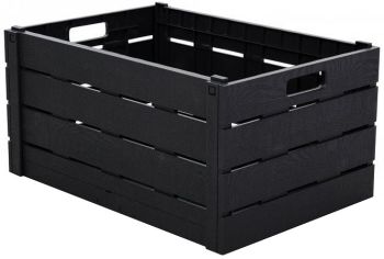 KOKKUPANDAV HOIUKAST. VIRNASTATAV. PLASTIK. PUIDUEFEKTIGA 60L HALL 59X40.5X30CM WST