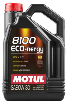 MOTUL 8100 ECO-NERGY 0W30 A5/B5 5L