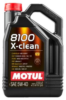 MOTUL 8100 X-CLEAN 5W40 C3 4L