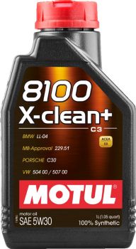 MOTUL 8100 X-CLEAN+ 5W30 C3 1L
