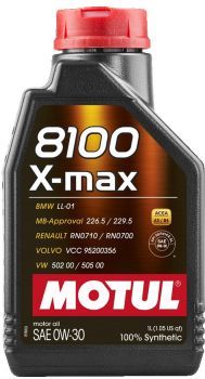 MOTUL 8100 X-MAX 0W30 A3/B4 1L
