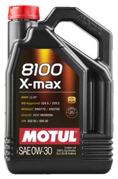 MOTUL 8100 X-MAX 0W30 A3/B4 5L