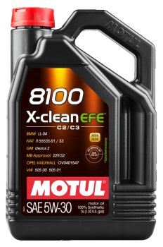 MOTUL 8100 X-CLEAN EFE 5W30 C2/C3 5L
