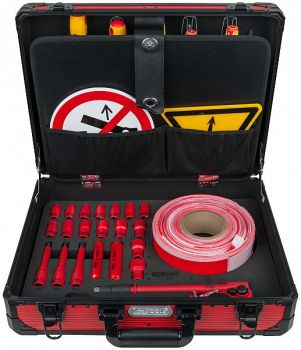 43-OS. 3/8" VDE/1000V TÖÖRIISTAKOMPL. HYBRID JA ELEKTRISÕIDUKITELE KS TOOLS