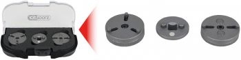 PID. SIL. RAKISE KOMPL. 2 JA 3 PIN. 3/8" REGULEERITAV KS TOOLS
