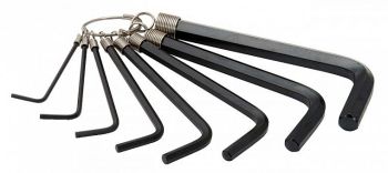 BASIC KEY WRENCH SET HEX. 8PCS. 2-10MM