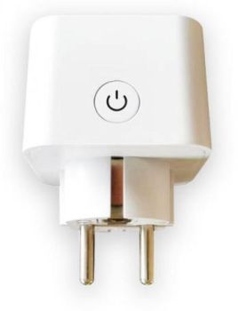 230V JUHITAV PISTIKUPESA/TAIMER SMART WIFI VALGE 55X77MM IP20 KOBI