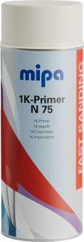 AUTOMOTIVE TÄITEKRUNTVÄRV/NAKKEKRUNTVÄRV 1K-PRIMER N 75 SPRAY VALGE 400ML/AE MIPA