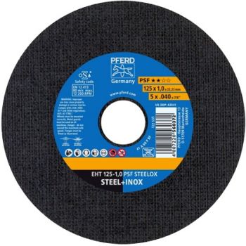 LÕIKEKETAS TERAS/INOX 125X1.0MM PFERD