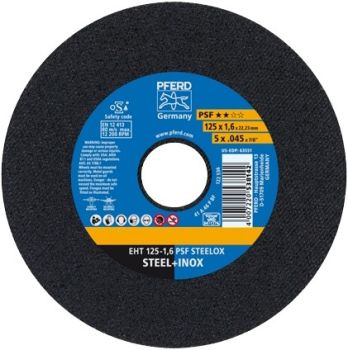 LÕIKEKETAS TERAS/INOX 125X1.6MM PFERD