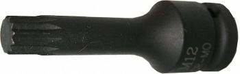 1/2" XZN 12-TÄHIK PIKK LÖÖKOTSIK M5. 80MM TRIUMF