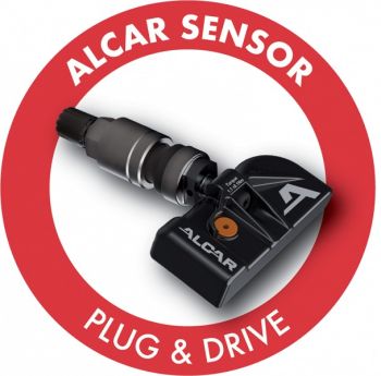 TPMS ANDUR ALCAR (LDL) P&D S5A104B MUSTA AL.VENTIILIGA 434 MHZ