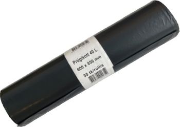 PRÜGIKOTID (PRÜGIKOTT) 40L/30TK 600X850MM MUST