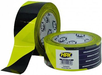 HOIATUSTEIP HD KOLLANE/MUST KALDTRIIPUDEGA 50MM/33M HPX