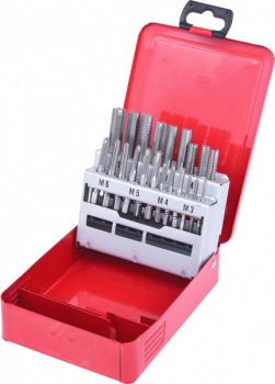 21-OS. KEERMEPUURIDE KOMPL. M3-M12 METALL KARBIS KS TOOLS