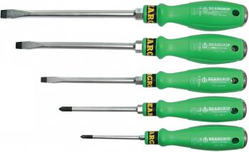 5-OS. LÖÖKKRUVIKEERAJATE KOMPLEKT PH-PZ. ROHELINE 1K PEA BEARGRIP