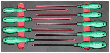 9-OS. 1/3 PRO MOODUL TORX KRUVIKEERAJAD (BEARGRIP) TRIUMF