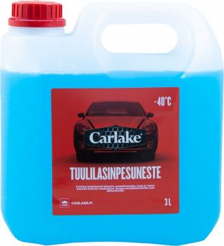 CARLAKE -40°C KLAASIPESU 3L (ETANOOL) TALVINE