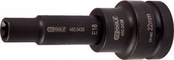3/4" PIKK LÖÖKPADRUN TORX E18 KS TOOLS