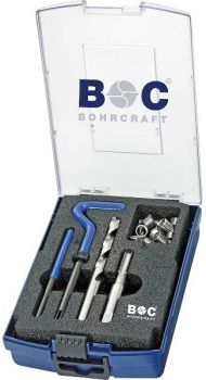 THREAD REPAIRING KIT IN ABS BOX PROFI-PLUS 14-PCS. FOR M12 X 1.75 THREAD // GR-M12 BOHRCRAFT