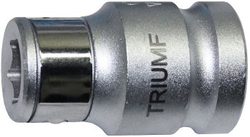 1/2" ADAPTER OTSIKUTELE 10MM(3/8") KUUSKANT (130T) TRIUMF