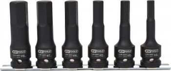 6-OS. 1/2" PIKKADE LÖÖK-KUUSKANTOTSIKUTE KOMPL. 8-19MM. SIINIL KS TOOLS